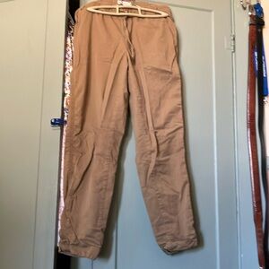 Decoration on leg. Elastic waist